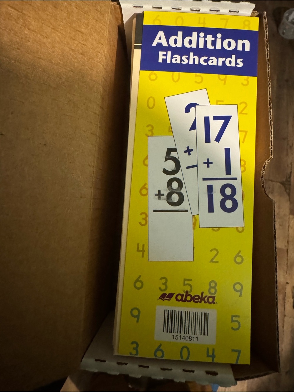 Abeka Addition Flashcards